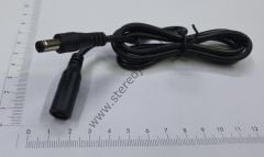 ADAPTÖR DC KONNEKTÖR  UZATMA KABLOSU  DİŞİ-ERKEK  1 METRE