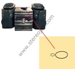SONY  RX90 MÜZİK SETİ    ( RX-90    MHC-RX90    HCD-RX90  )  LASTİK SETİ   ( CD VE KASET BÖLÜMÜ  İÇİN  SEÇENEK KISMINDA ÜRÜN SEÇİNİZ )